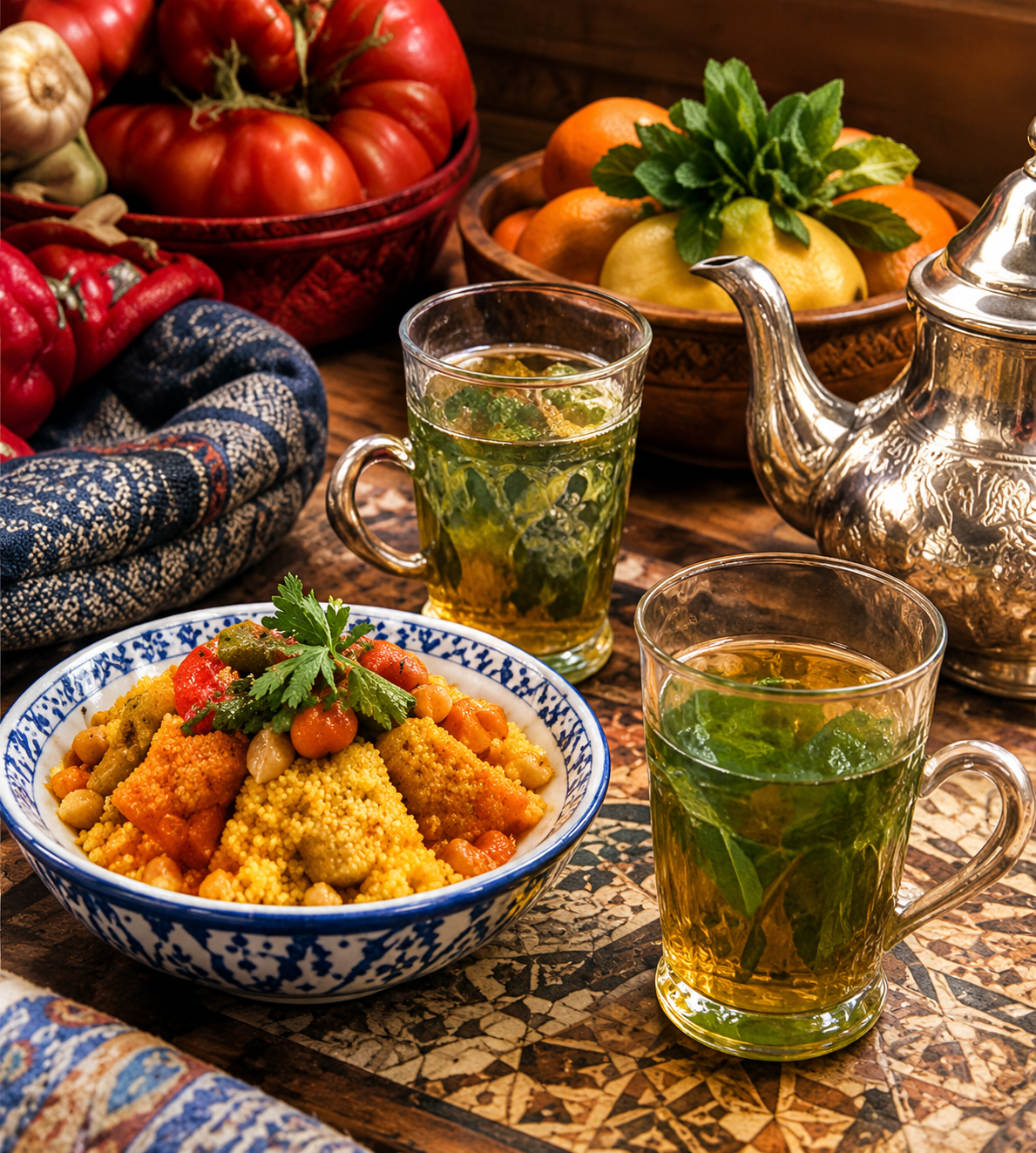 Couscous & Tea Feast